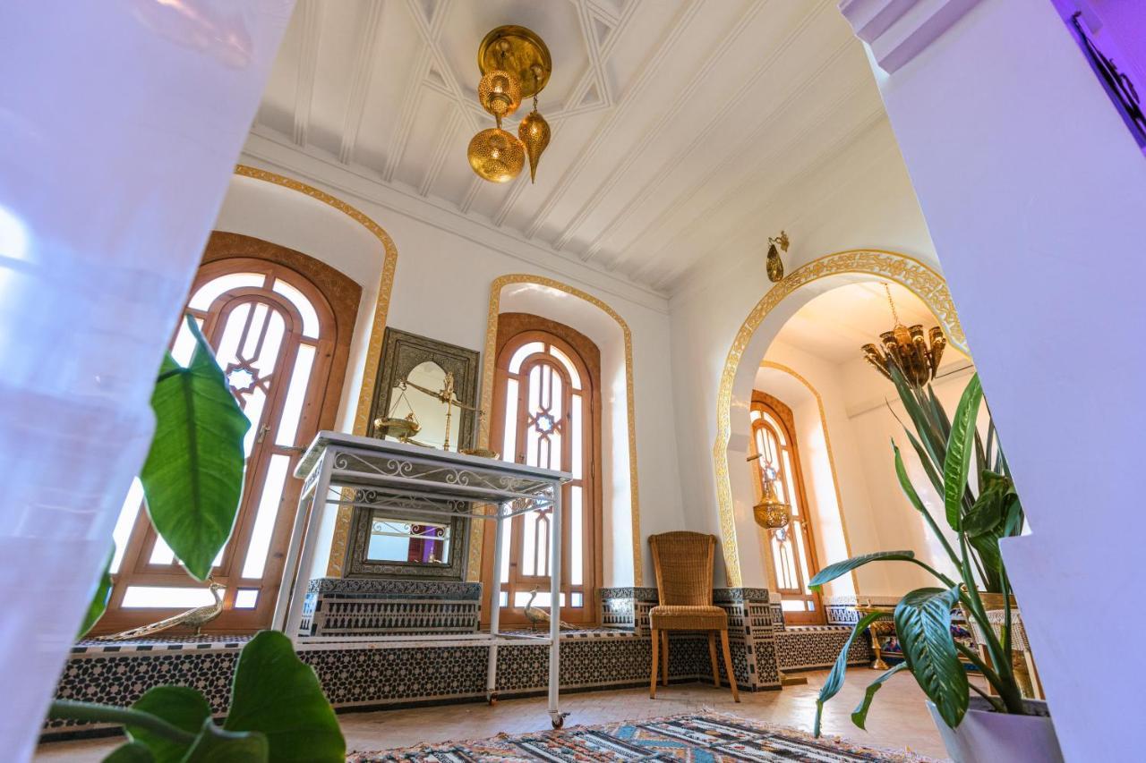 Riad Villa With Mediterranean Sea Views Of Spain And Gibraltar Tangier Bagian luar foto