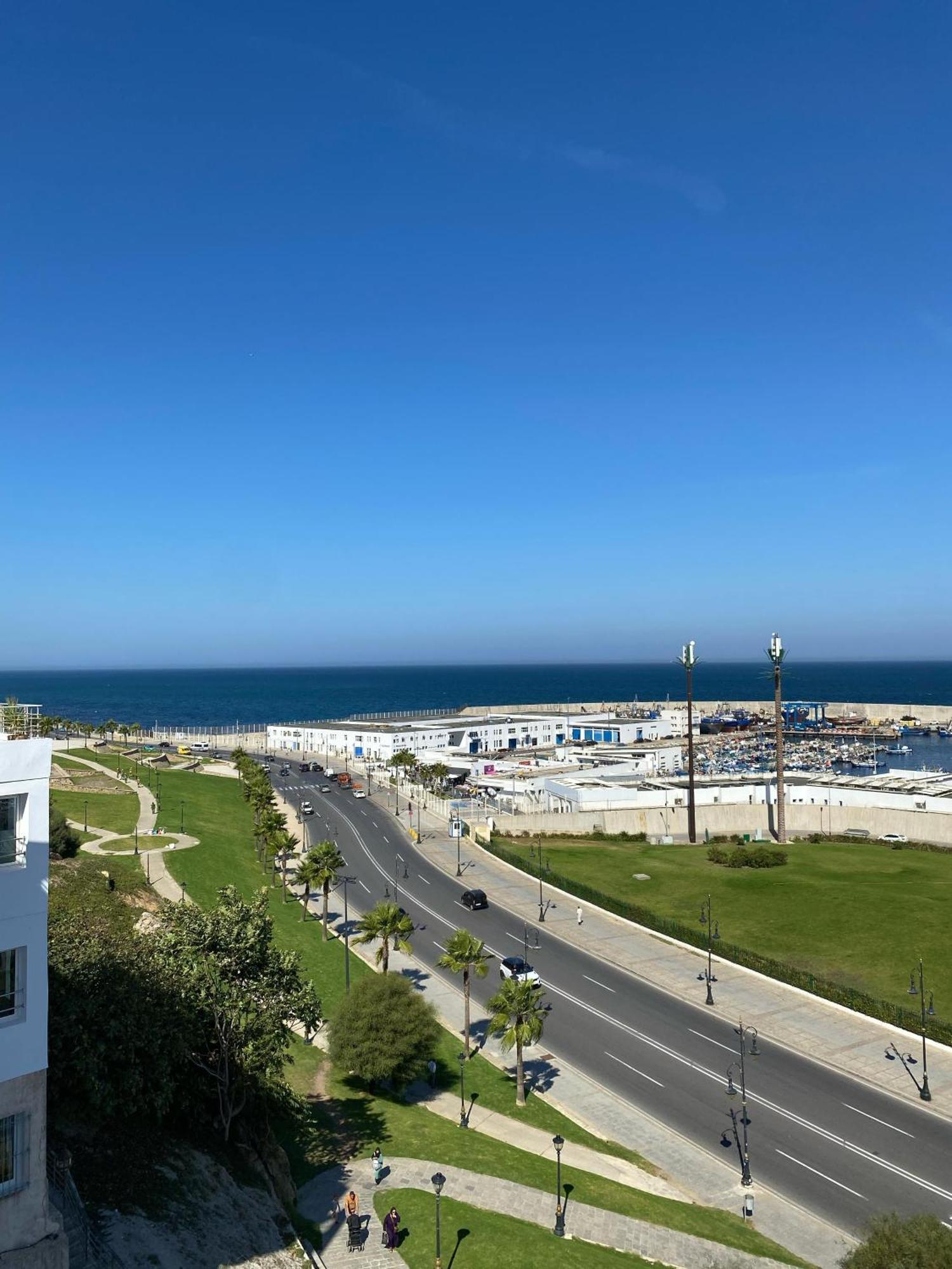 Riad Villa With Mediterranean Sea Views Of Spain And Gibraltar Tangier Bagian luar foto